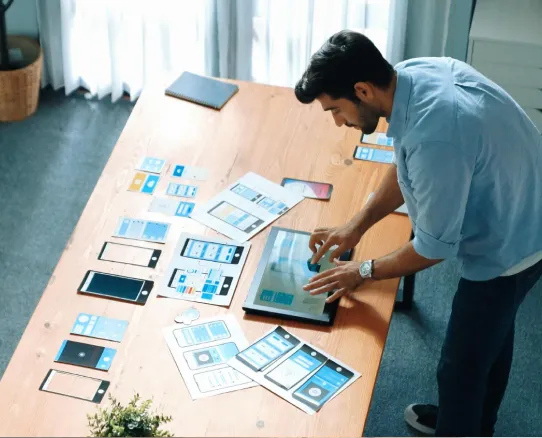 Custom Web UI/UX Design Services